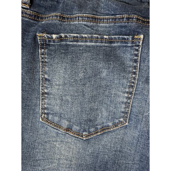 Woman Within 18W Stretchy Straight Leg Denim Jeans Excellent Condition - Picture 4 of 11